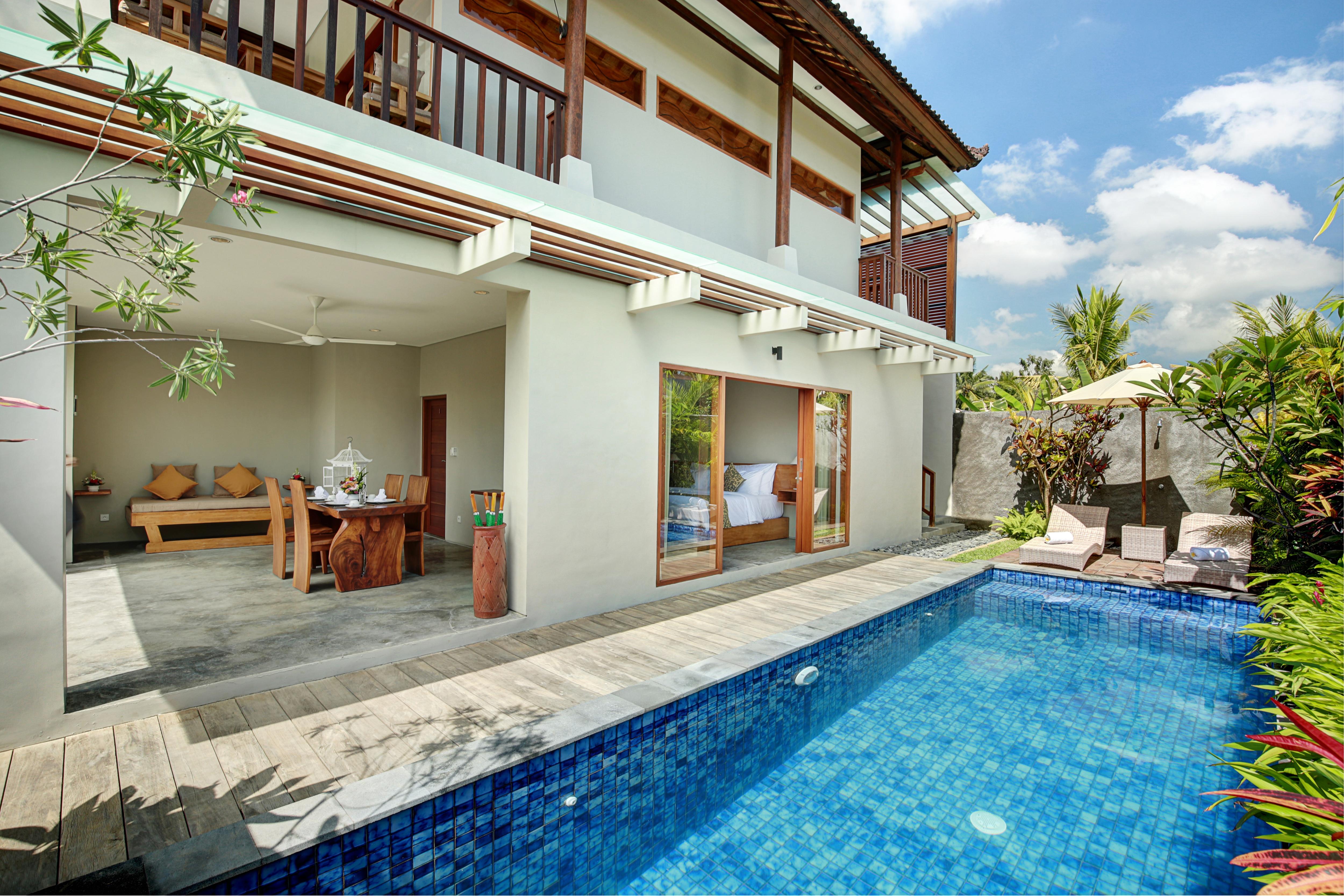 Sativa Villas Ubud With Private Pool Exterior foto